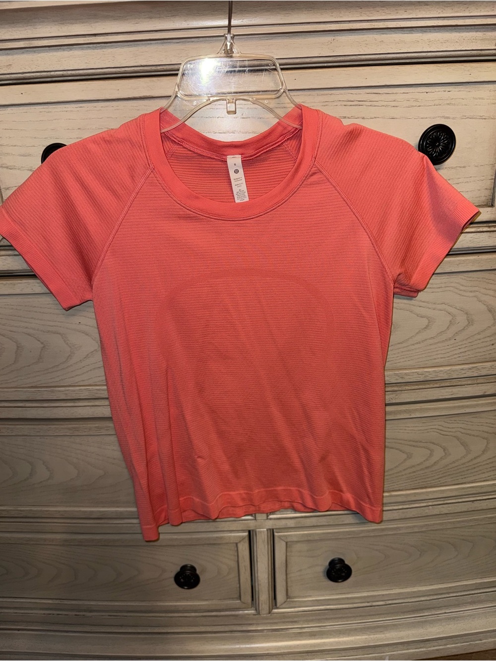 lululemon athletica Coral Short Sleeve Performance Tee